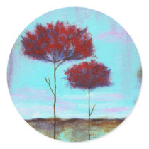 Cherished Large Stickers From Original Painting