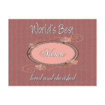 Cherished Mema Series Post Card