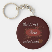 Cherished Nana Key Chain
