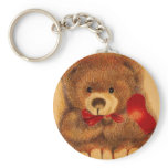 Cherished Teddy Bear Keychain