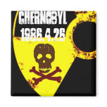 Chernobyl 25th year memorial magnets