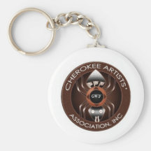 Cherokee Artists Association Key Chain
