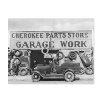 Cherokee Auto Parts: 1936 Postcards