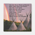 Cherokee Blessing Prayer Magnet