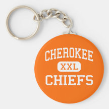 Cherokee - Chiefs - High - Marlton New Jersey Keychains