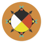 Cherokee Four Directions stickers
