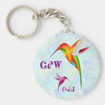 Cherokee Hummingbird Key Chain