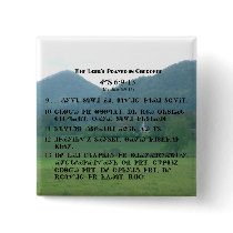 Cherokee Lord's Prayer at Wolf Fork Valley Pinback Buttons