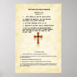 Cherokee Lord's Prayer posters