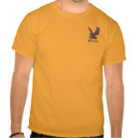 Cherokee Pride and Eagle in Brown Tee Shirts