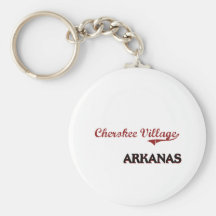 Cherokee Village Arkansas City Classic Key Chain