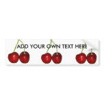 Cherries bumper stickers