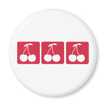 Cherries Fridge Magnet