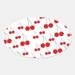 Cherries Pattern. stickers