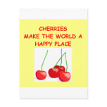 cherries postcards