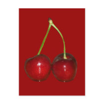 Cherries Postcards