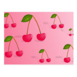 Cherry Background Postcards