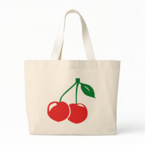 Cherry Canvas Bags