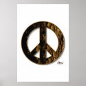 Cherry Bark Peace Poster posters