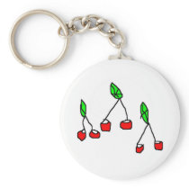 cherry berry keychain