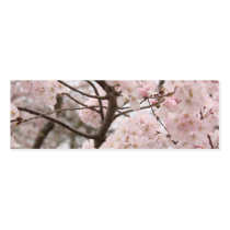 Cherry Blossom Bookmark Business Card