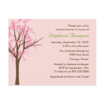 Cherry Blossom Bridal Shower Invitation Post Cards