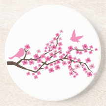 Cherry Blossom Coasters