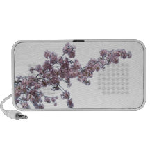 Cherry Blossom Doodle Mp3 Speaker