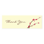 Cherry Blossom Favour Tag business cards