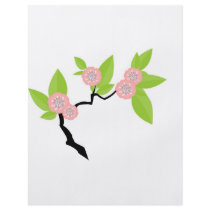 cherry blossom custom flyer