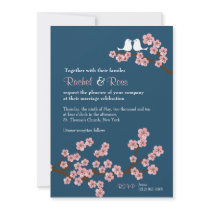 Cherry Blossom Garden (Pink Navy) Wedding