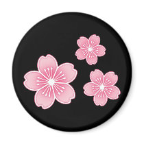 Cherry Blossom Refrigerator Magnets