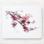 Cherry Blossom Painting Mouse Pad