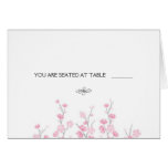 cherry blossom; place card