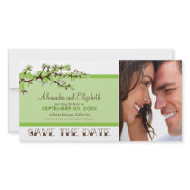 Cherry Blossom Save the Date Photocard (apple)