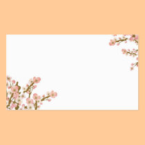 Cherry blossom tree Business Card business cards