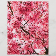 Cherry Blossom Tree Personalized Flyer