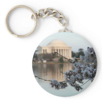 Cherry Blossom Washington DC Key Chains
