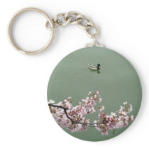 Cherry Blossom Washington DC Key Chains