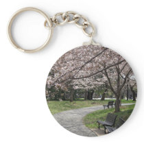 Cherry Blossom Washington DC Keychains