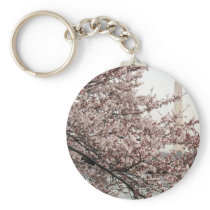 Cherry Blossom Washington DC Key Chains