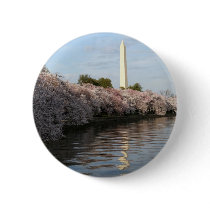 Cherry Blossom Washington monument Pins