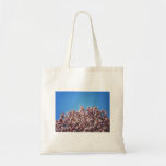 Cherry Blossoms Against The Sky Canvas Bag