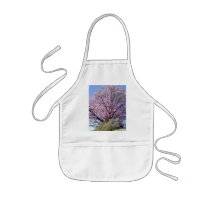 Cherry blossoms aprons