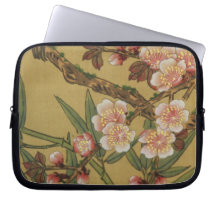 Cherry Blossoms Asian Japanese Art Laptop Computer Sleeves
