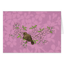 Cherry Blossoms Card
