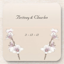Cherry Blossoms Drink Coaster