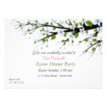 Cherry Blossoms Easter Dinner Party Invitation