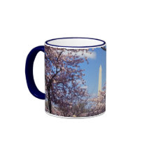 Cherry Blossoms in Washington DC coffee mug