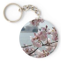 Cherry Blossoms in Washington DC Keychain